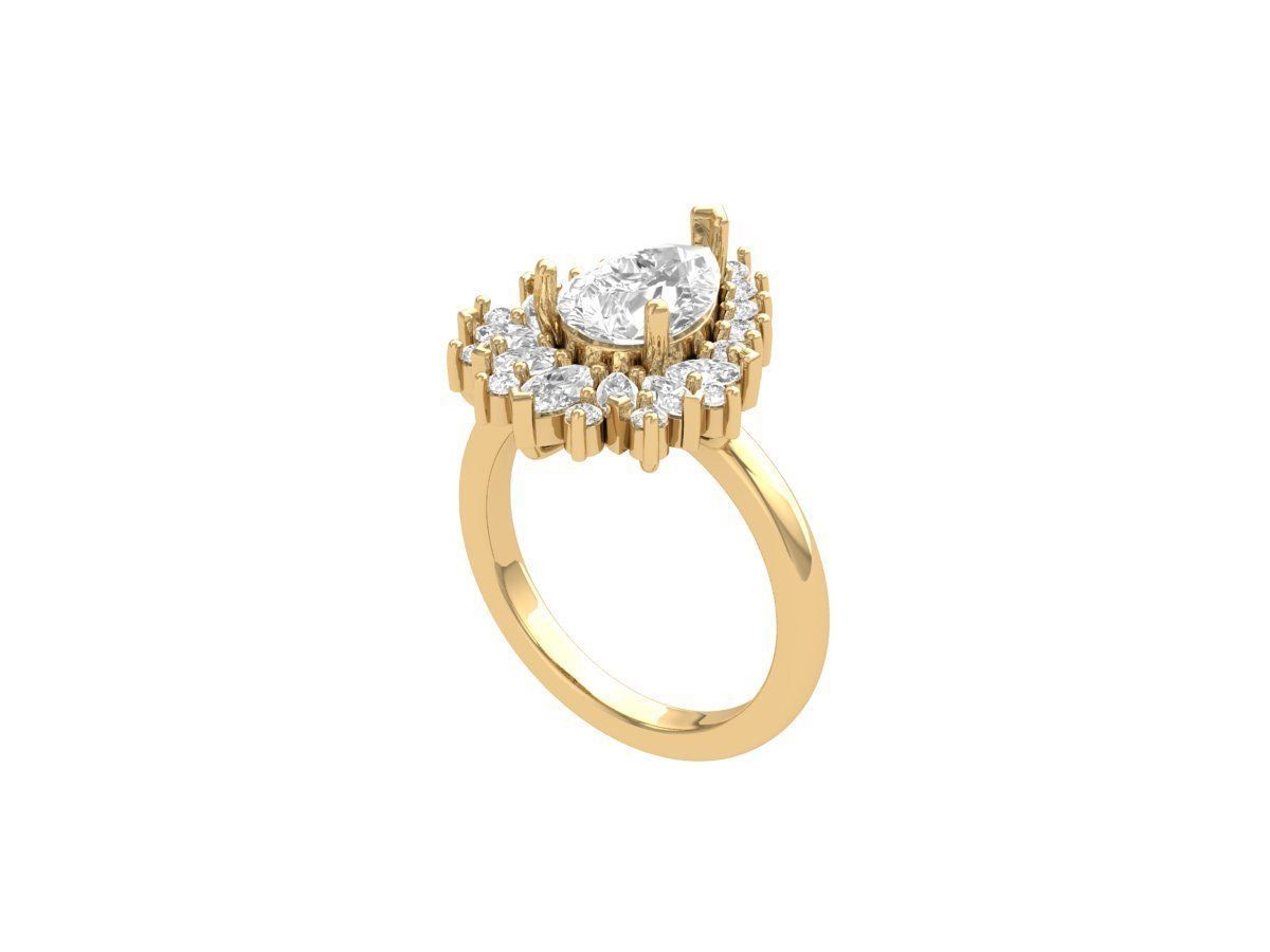 Wedding Ring  3D print model_2