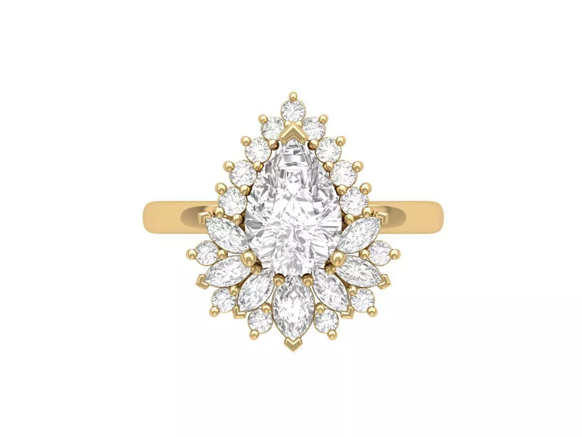 Wedding Ring  3D print model_0