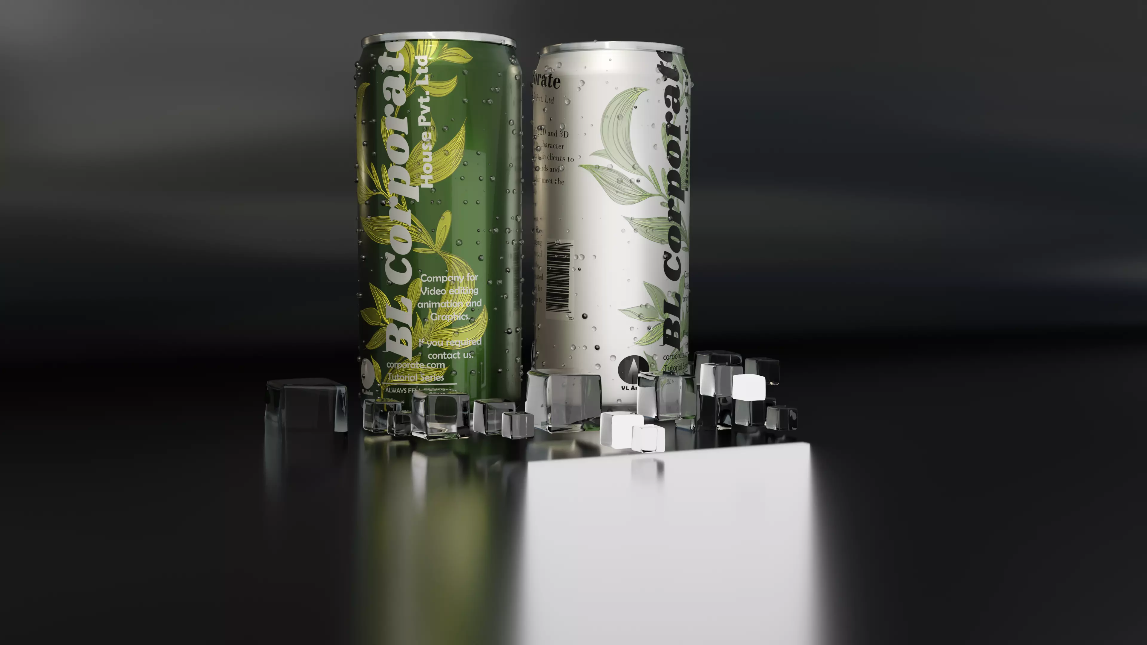 Can with Animation 3D model_0