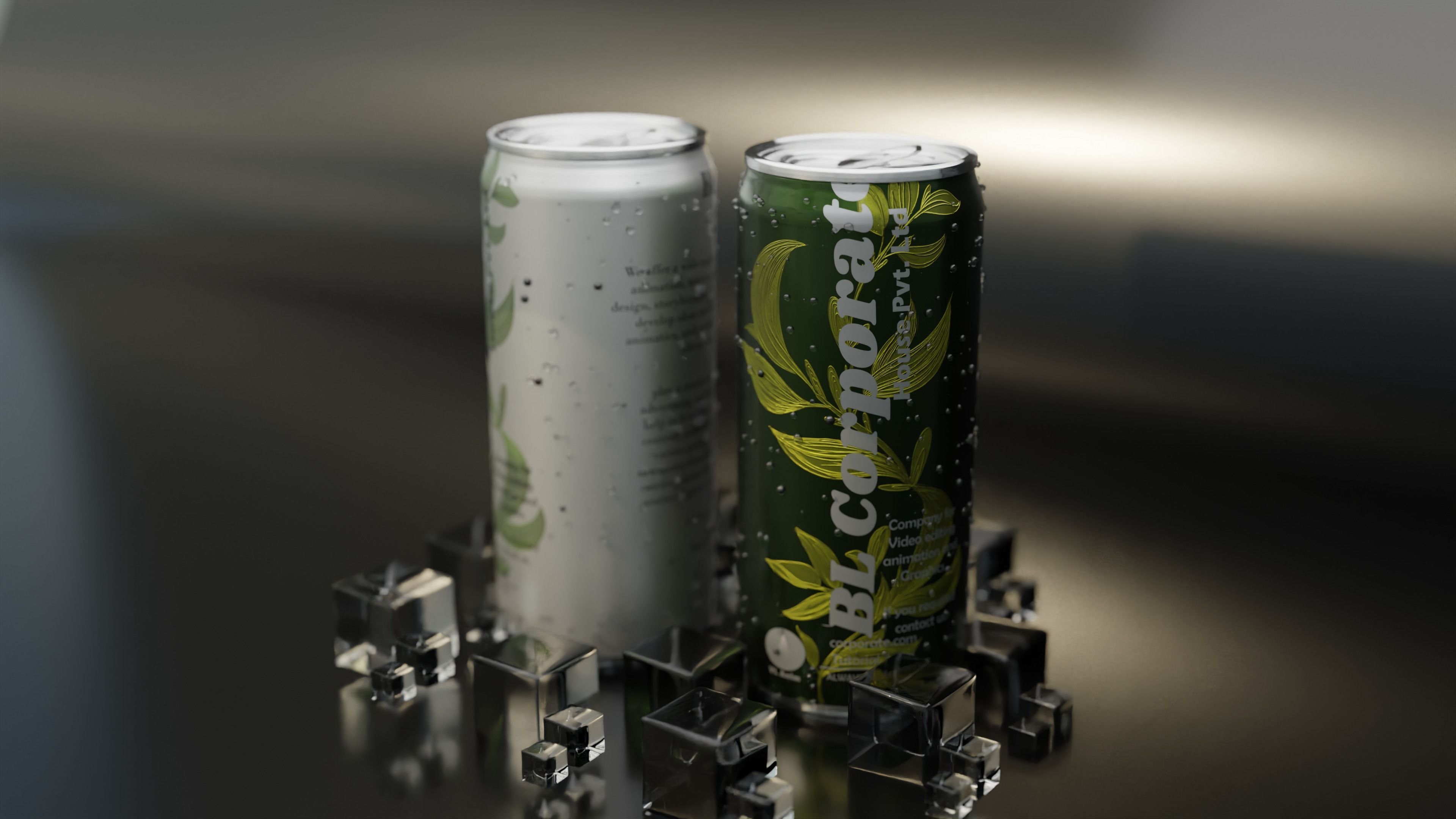 Can with Animation 3D model_2