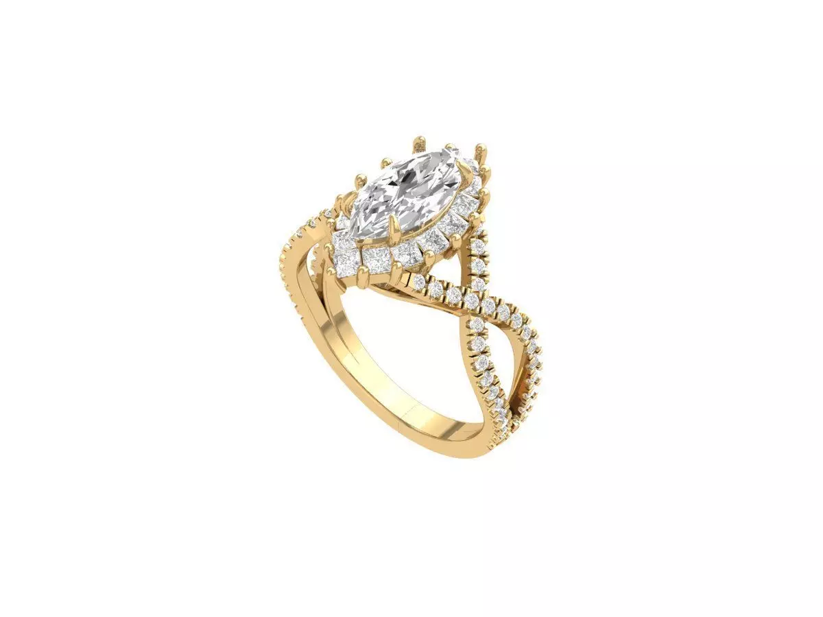 Wedding Ring 3D print model