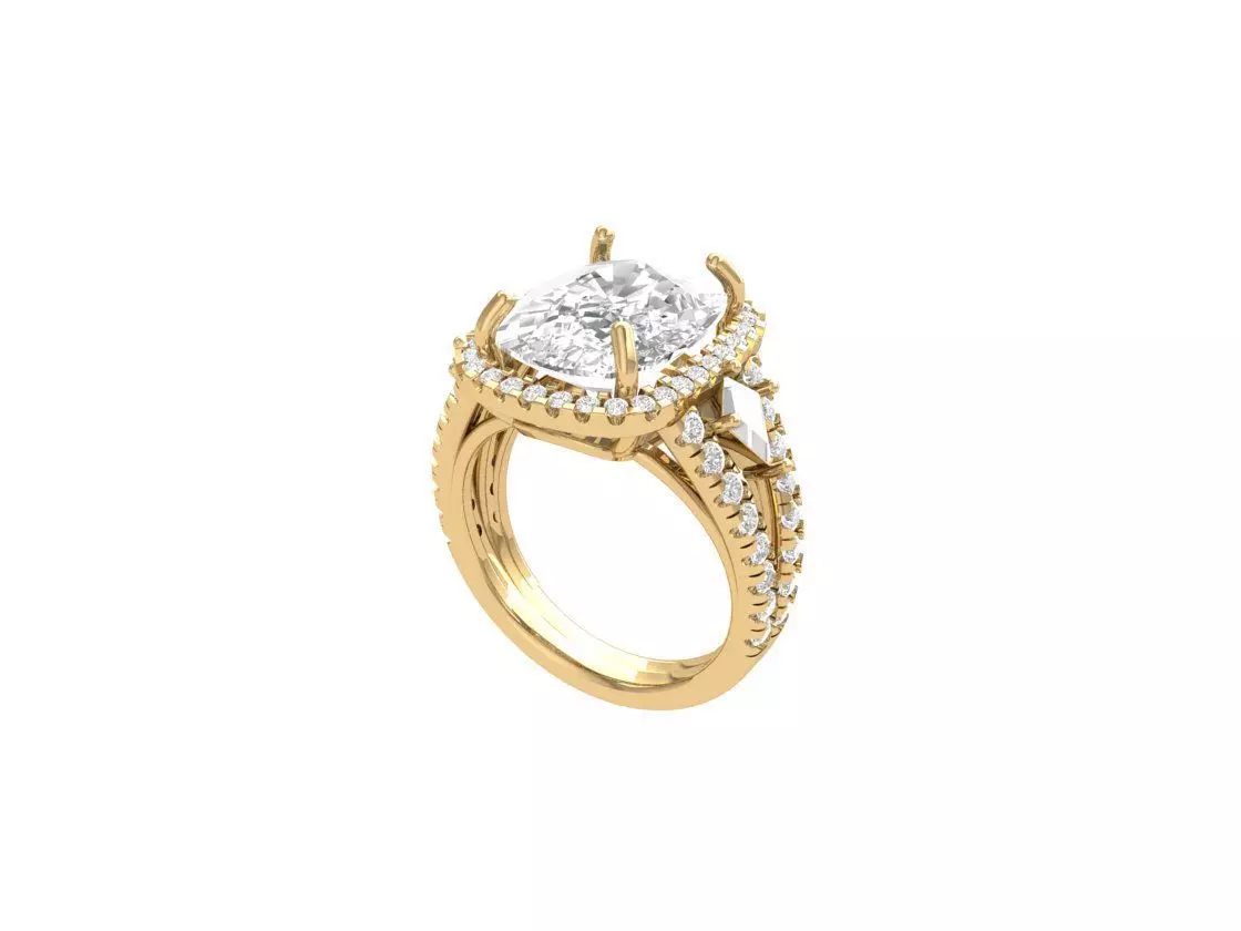 Wedding Ring 3D print model_0