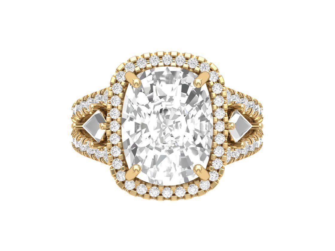 Wedding Ring 3D print model_1