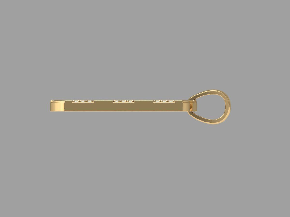 Antiq Pendant 3D print model_4