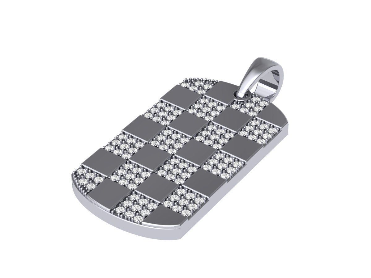 Antiq Pendant 3D print model_1