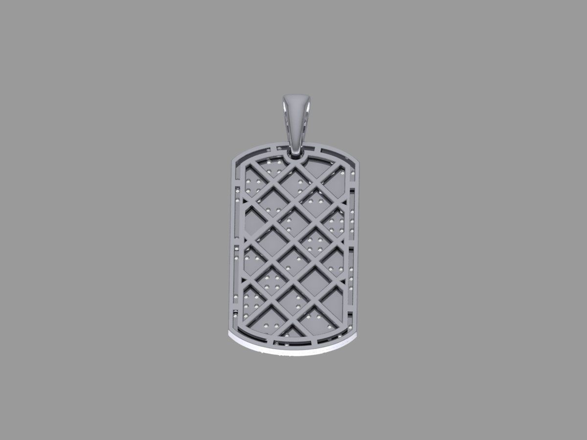 Antiq Pendant 3D print model_6