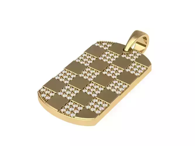 Antiq Pendant 3D print model