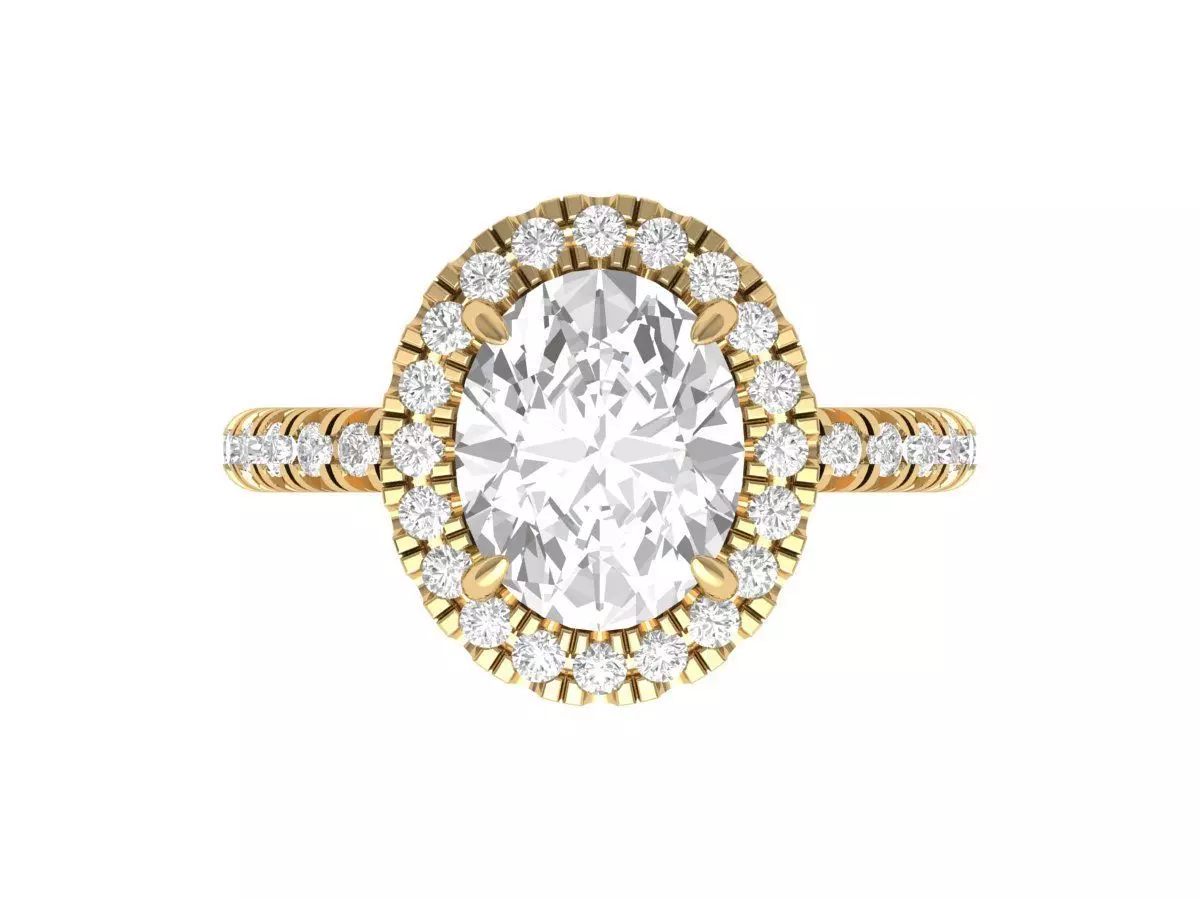 Wedding Ring 3D print model