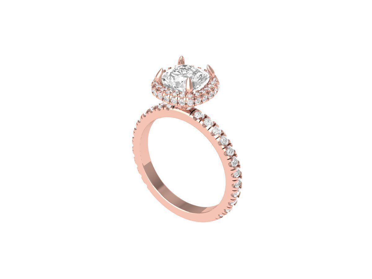 Wedding Ring  3D print model_3