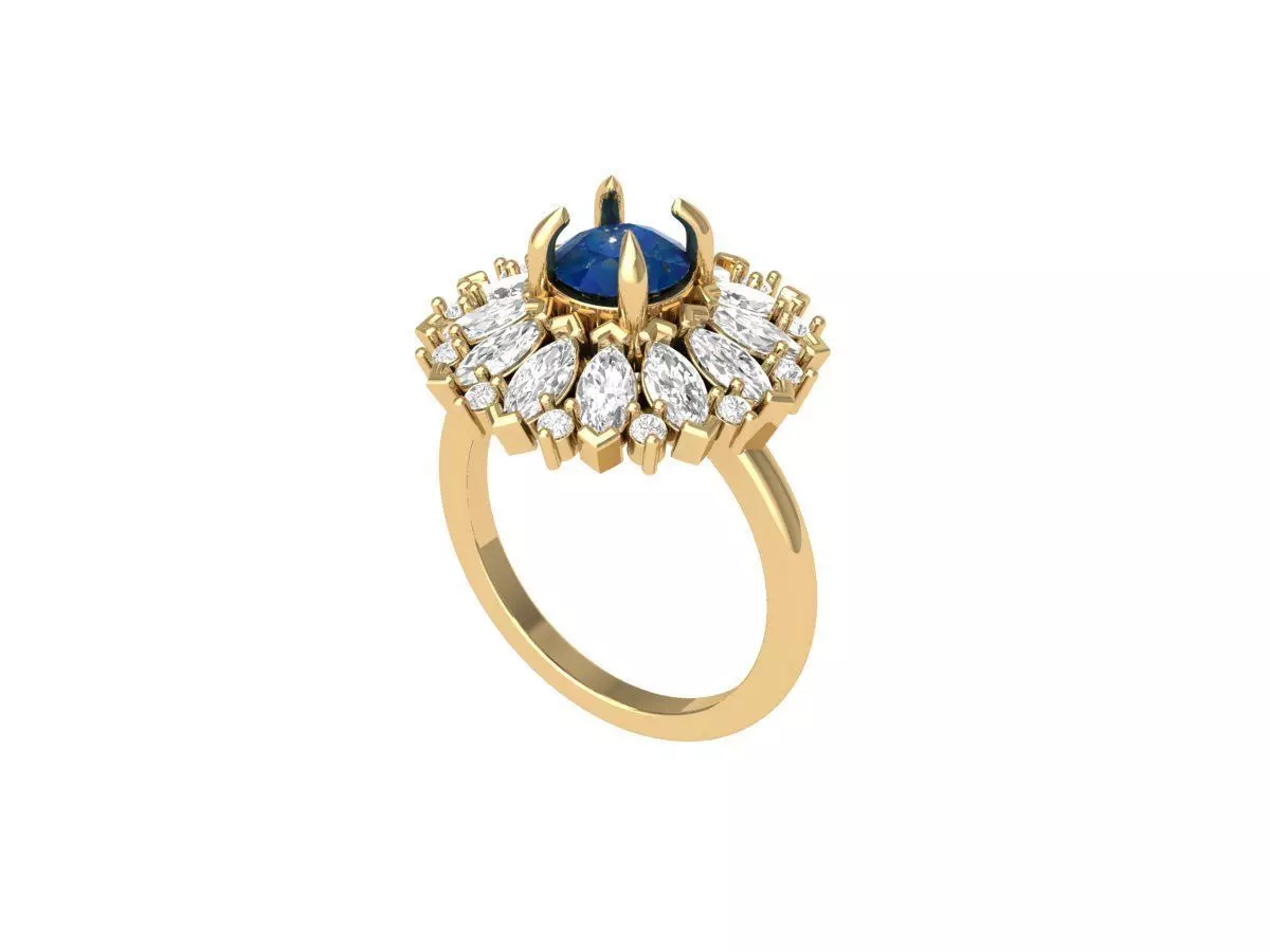 Wedding Ring 3D print model