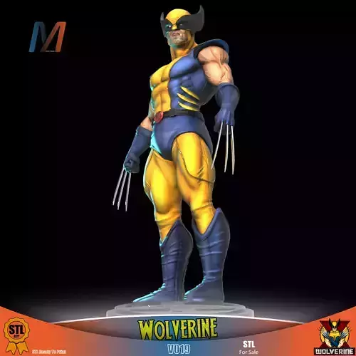 V019 - MARVEL WOLVERINE 3D print model