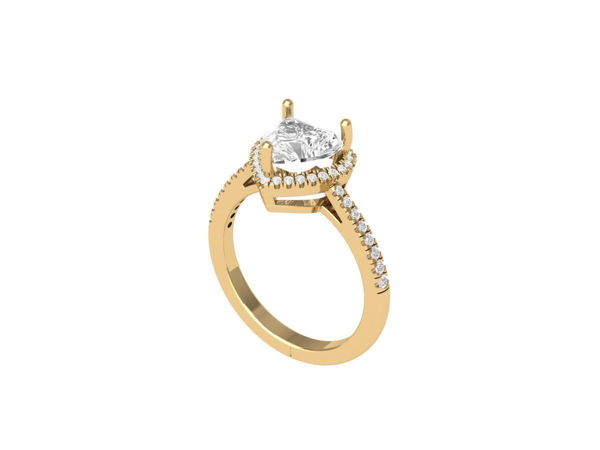 Wedding Ring 3D print model_1