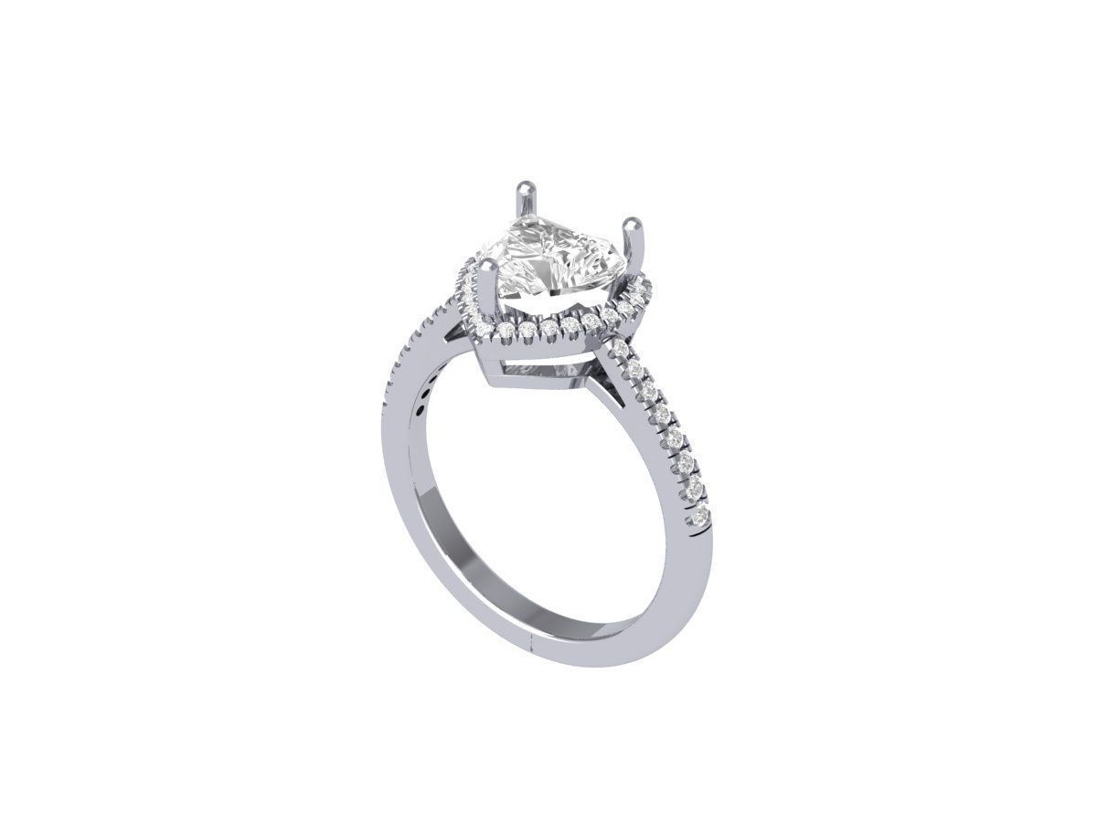 Wedding Ring 3D print model_2