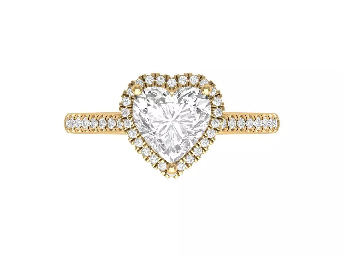 Wedding Ring 3D print model_0