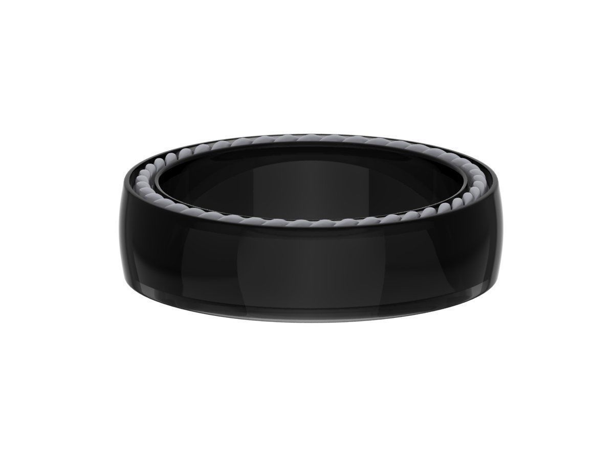 Wedding Ring 3D print model_1