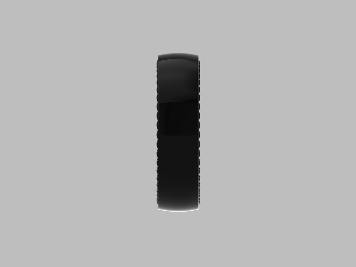 Wedding Ring 3D print model_10