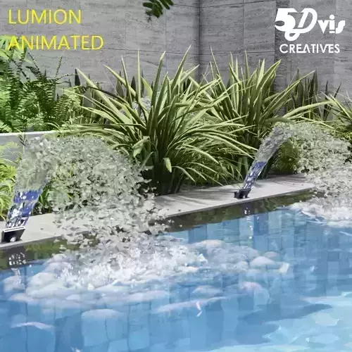 FRANKLINA frothy fan lumion fountain