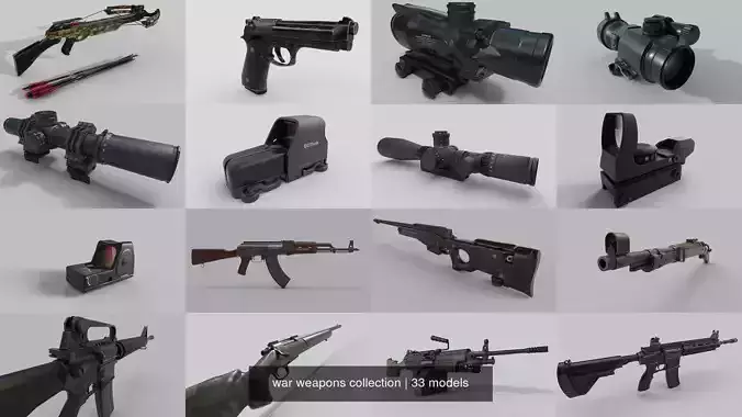 war weapons collection 