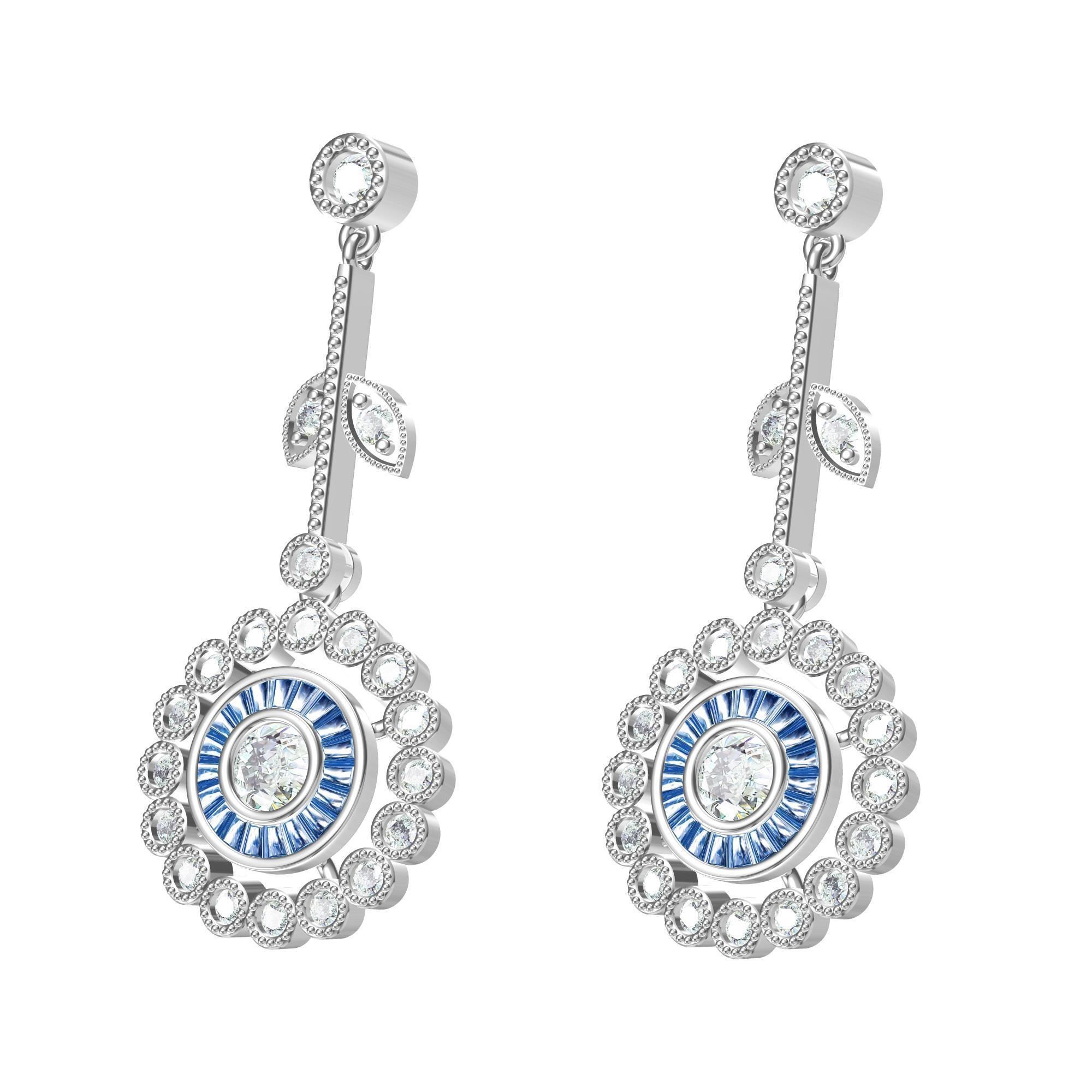 Antiq Earing 3D print model_3