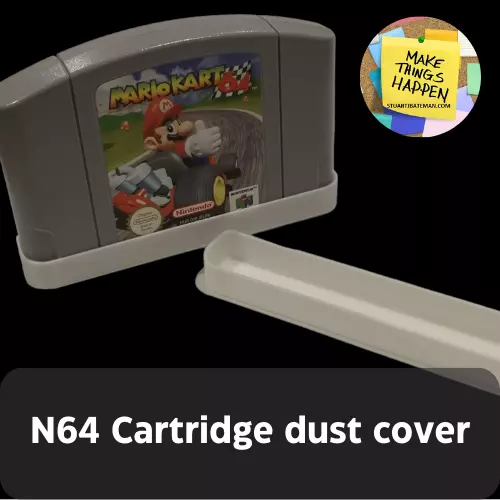 N64 CARTRIDGE DUST COVER 3D print model_0
