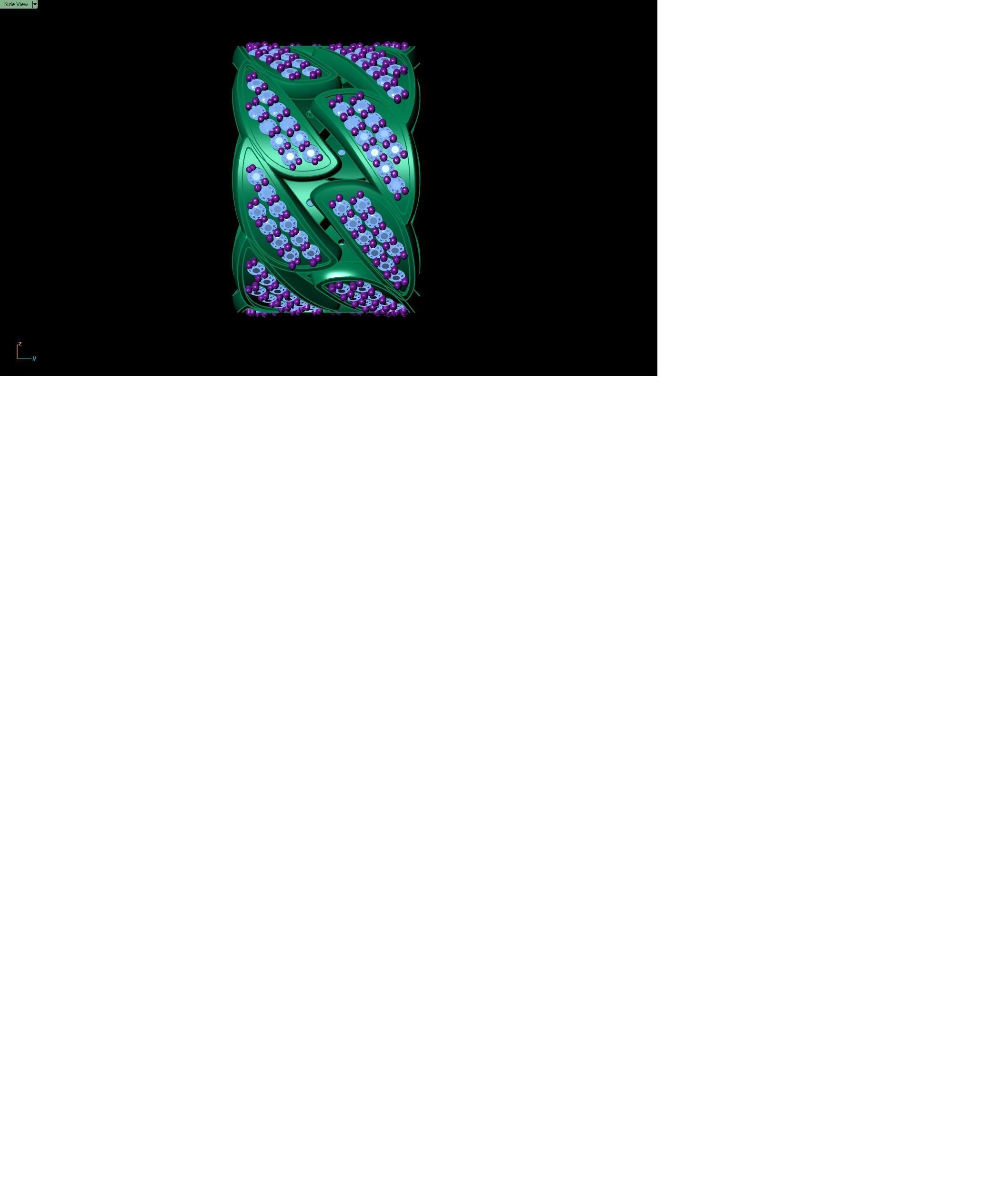 Cuban ring  2 piece 3D print model_11