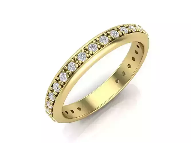 wedding ring 3D print model