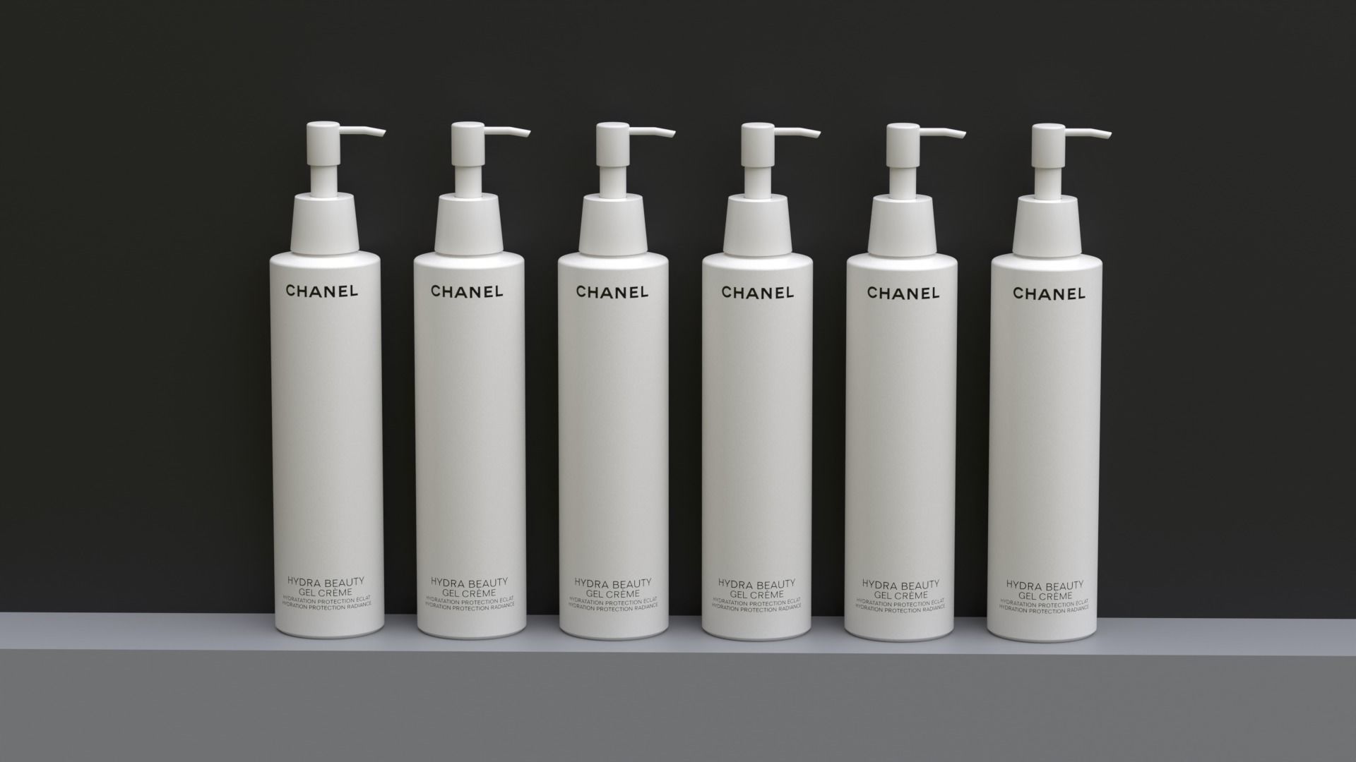 Cream with dispenser 3D model_5