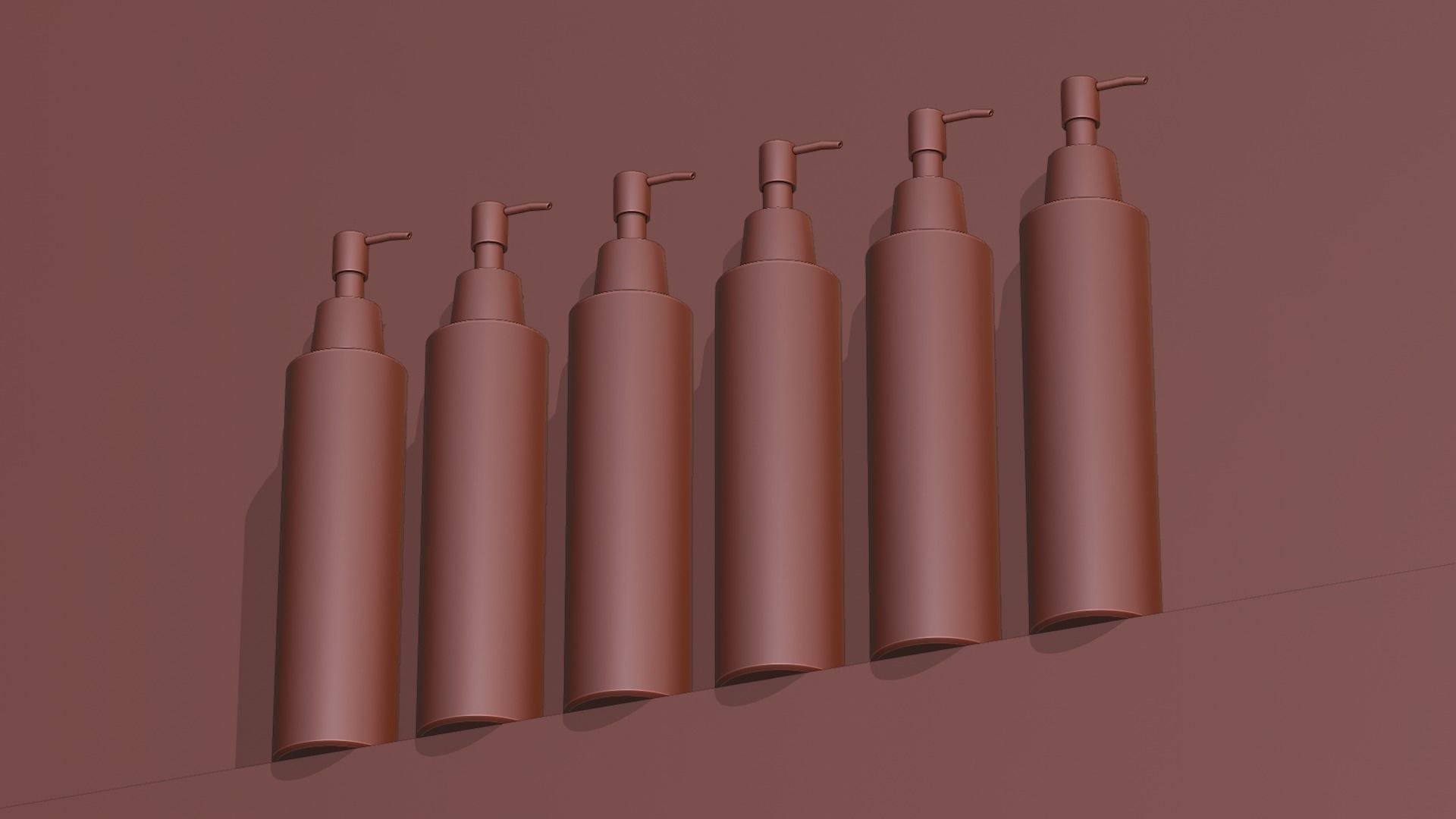 Cream with dispenser 3D model_7