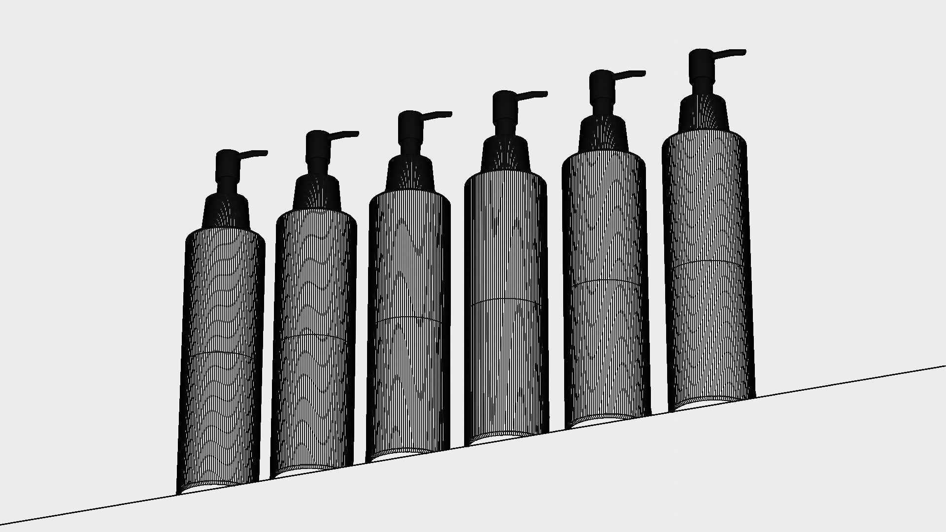 Cream with dispenser 3D model_8