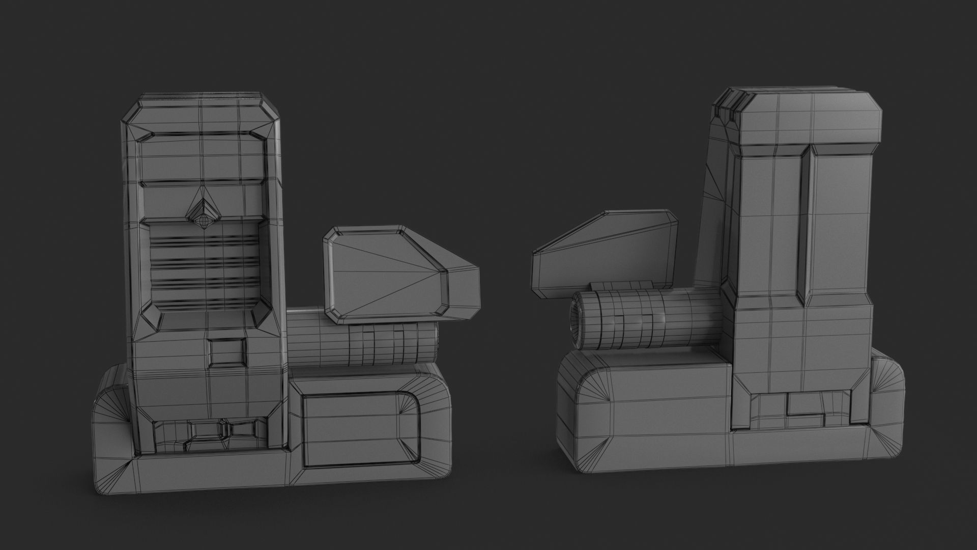 Sci Fi Scanner Display v3 Low-poly 3D model_19