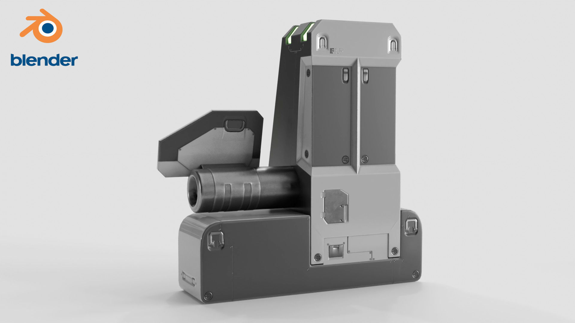 Sci Fi Scanner Display v3 Low-poly 3D model_18
