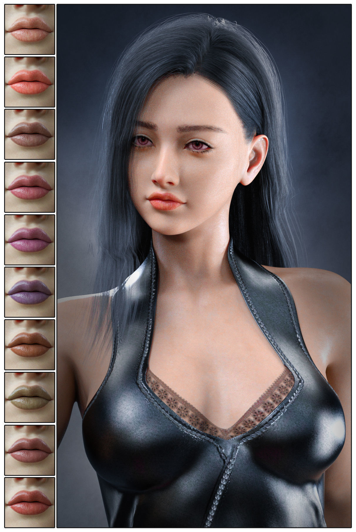 Yeoja for Genesis 9 - DAZ3D 3D model_11