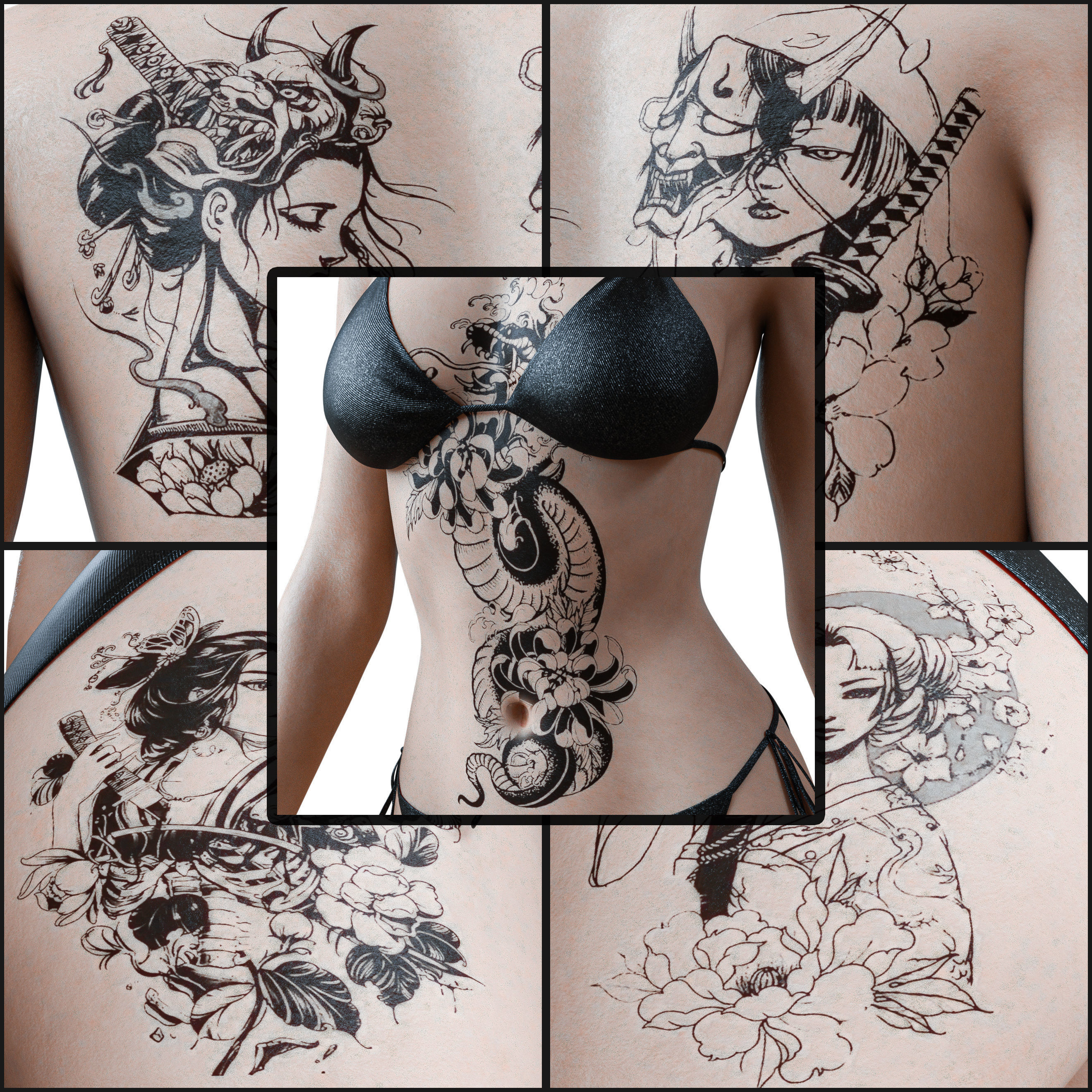 Yeoja for Genesis 9 - DAZ3D 3D model_21