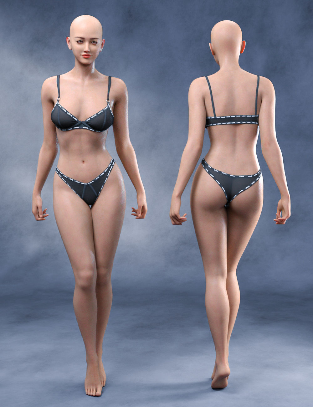 Yeoja for Genesis 9 - DAZ3D 3D model_8