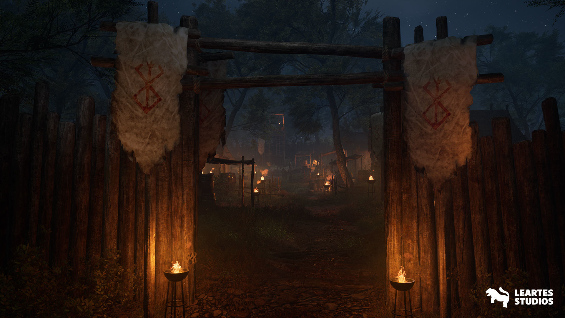 Bandit Valley Village Low-poly 3D model_9