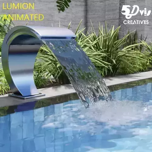 KEVIN cobra console lumion fountain Low-poly 3D model