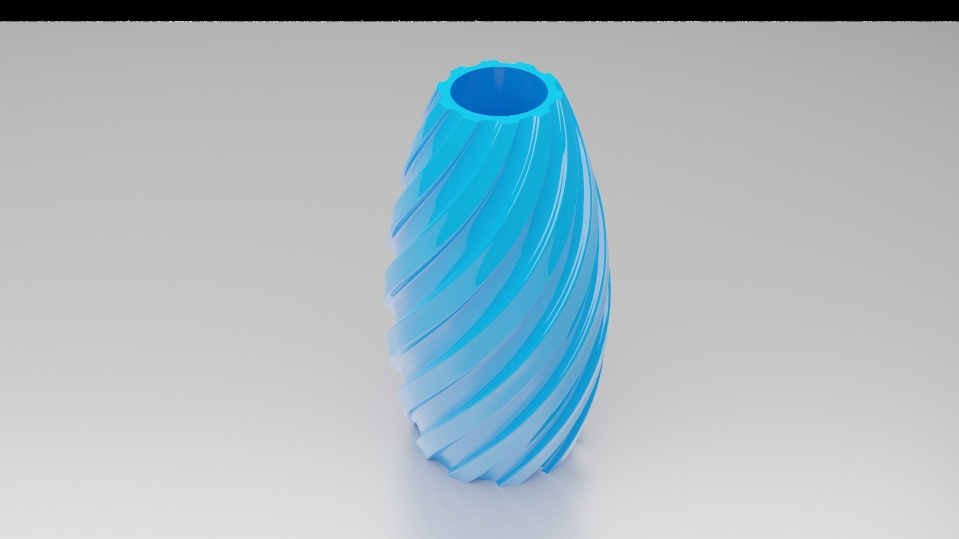 Twisted Wavy Six Vases 3D print model_76