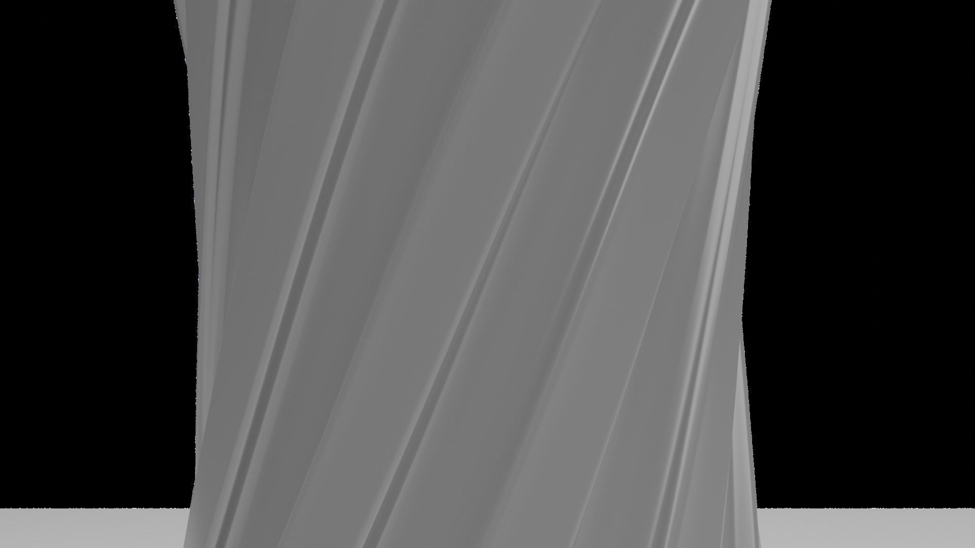 Twisted Wavy Six Vases 3D print model_46