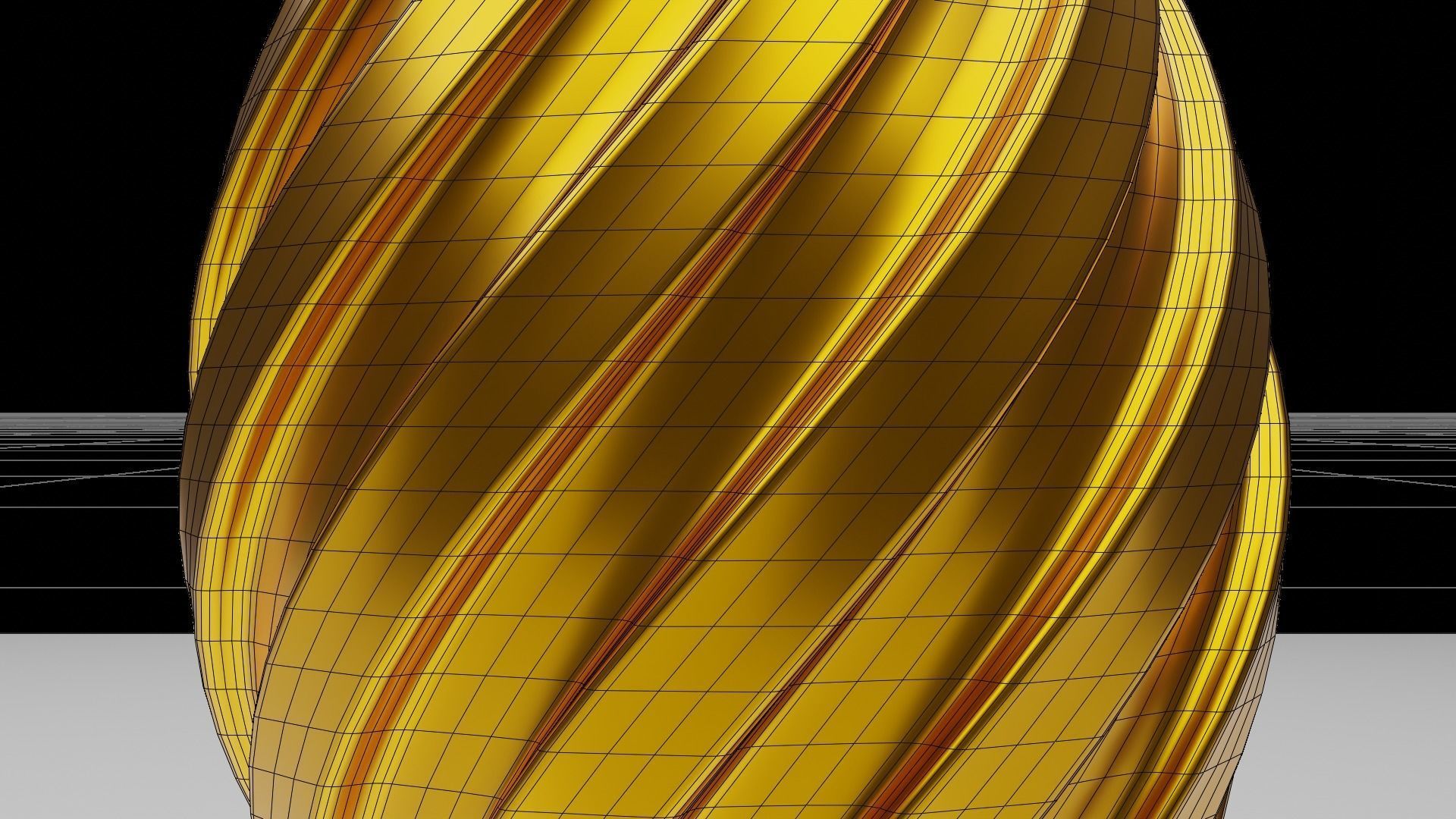 Twisted Wavy Six Vases 3D print model_23