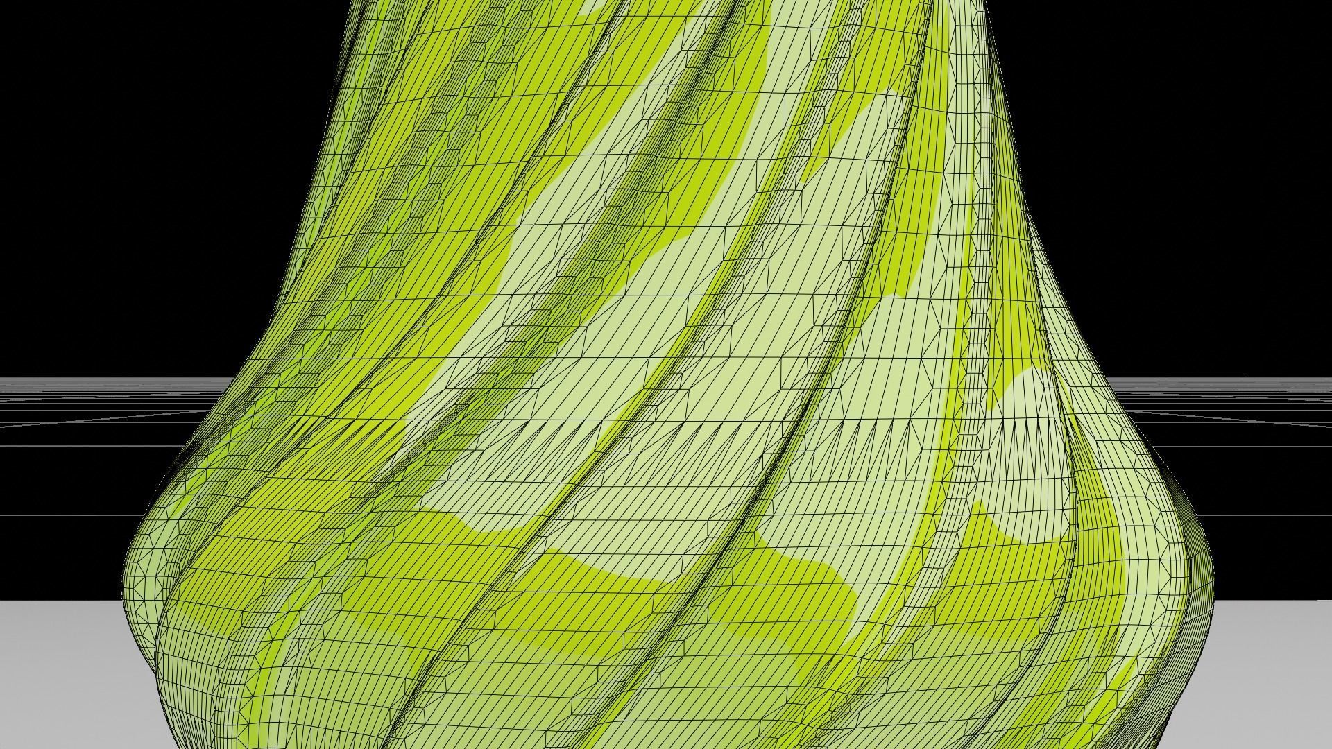 Twisted Wavy Six Vases 3D print model_59