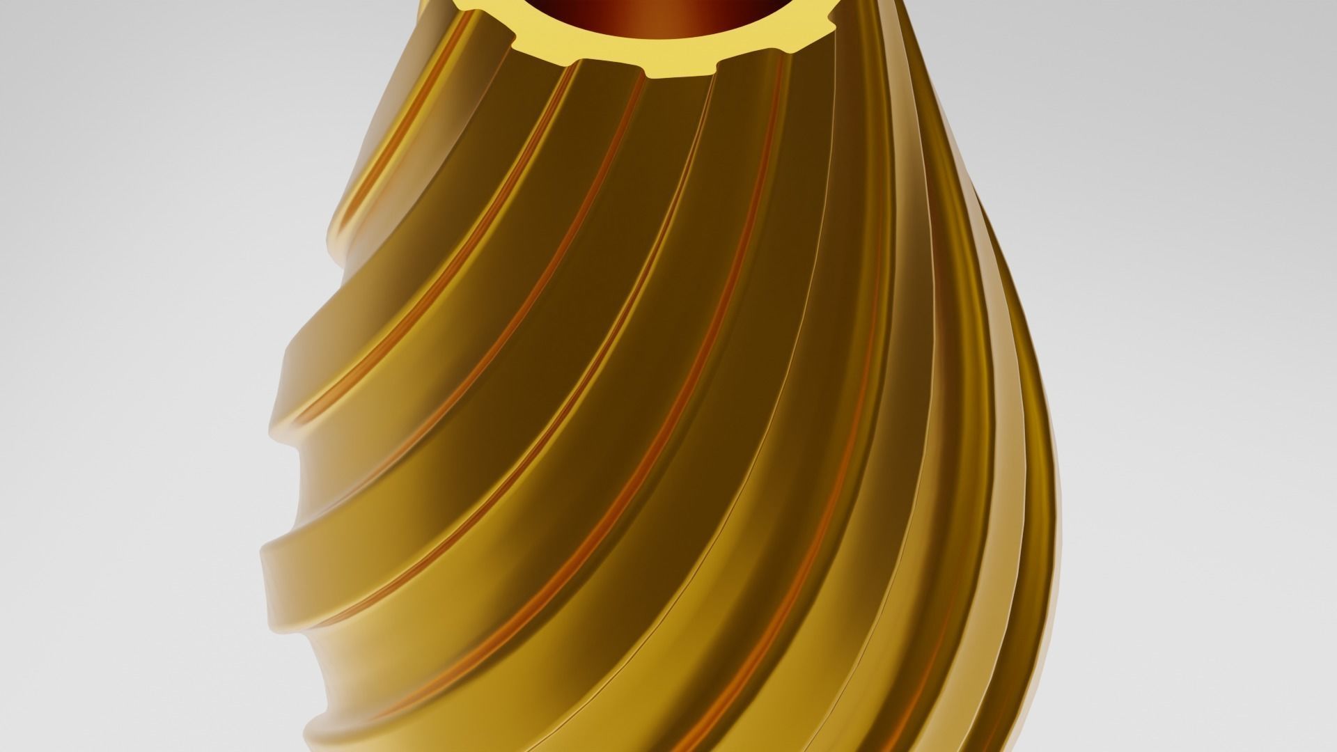 Twisted Wavy Six Vases 3D print model_18