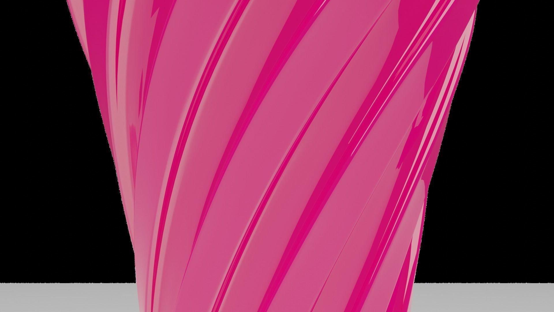 Twisted Wavy Six Vases 3D print model_70