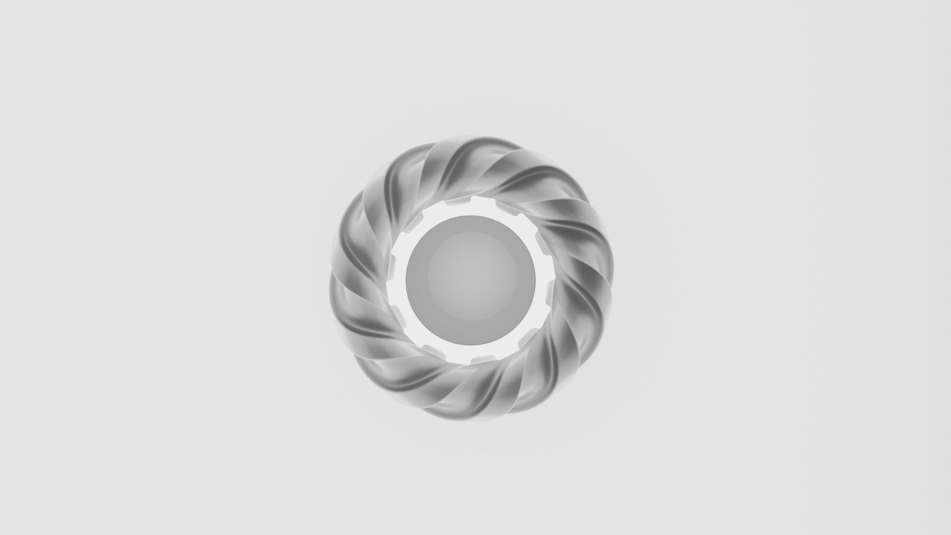 Twisted Wavy Six Vases 3D print model_36