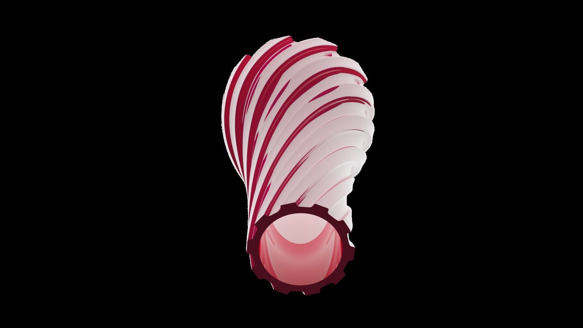 Twisted Wavy Six Vases 3D print model_74