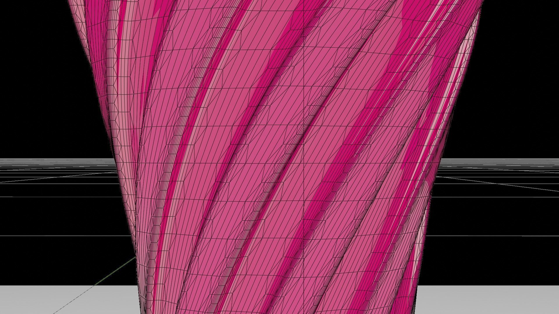 Twisted Wavy Six Vases 3D print model_71