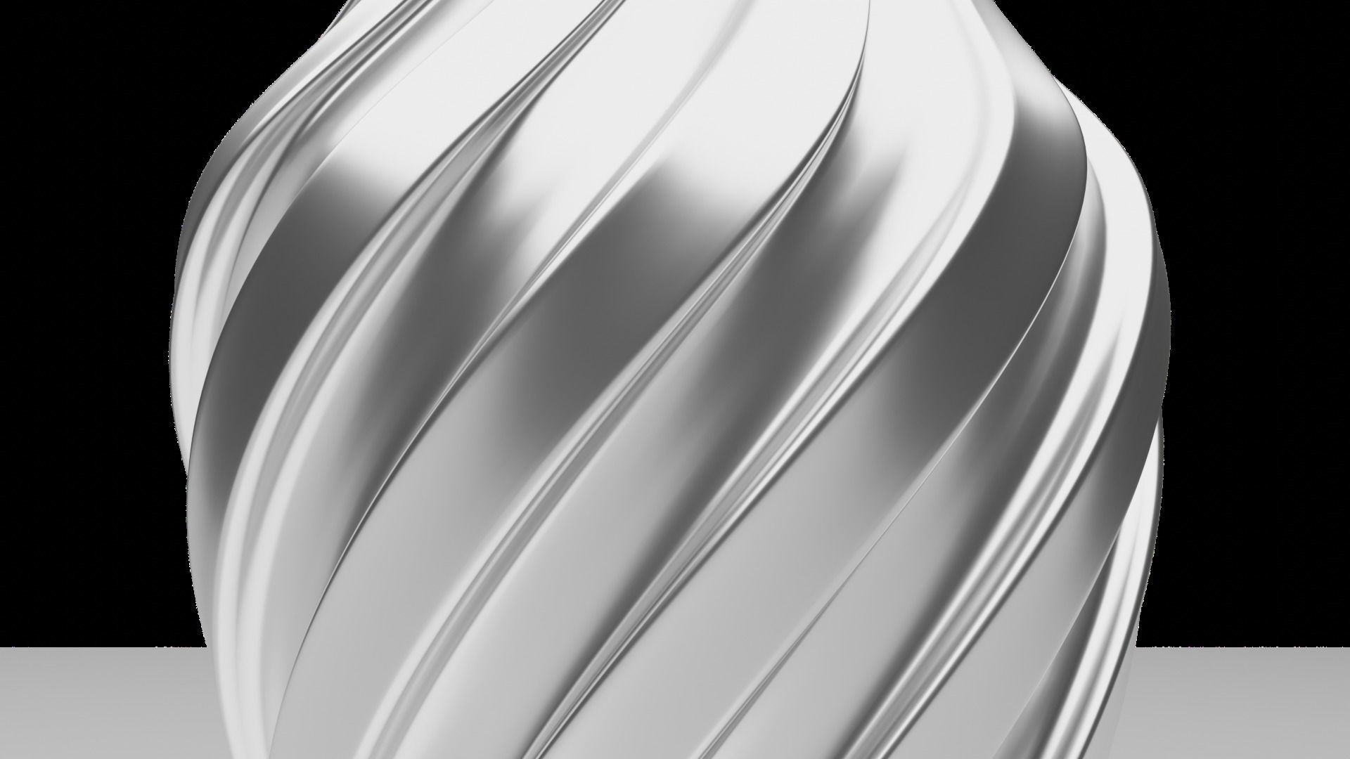 Twisted Wavy Six Vases 3D print model_34