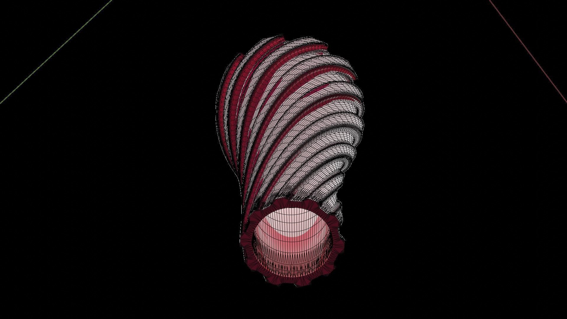 Twisted Wavy Six Vases 3D print model_75