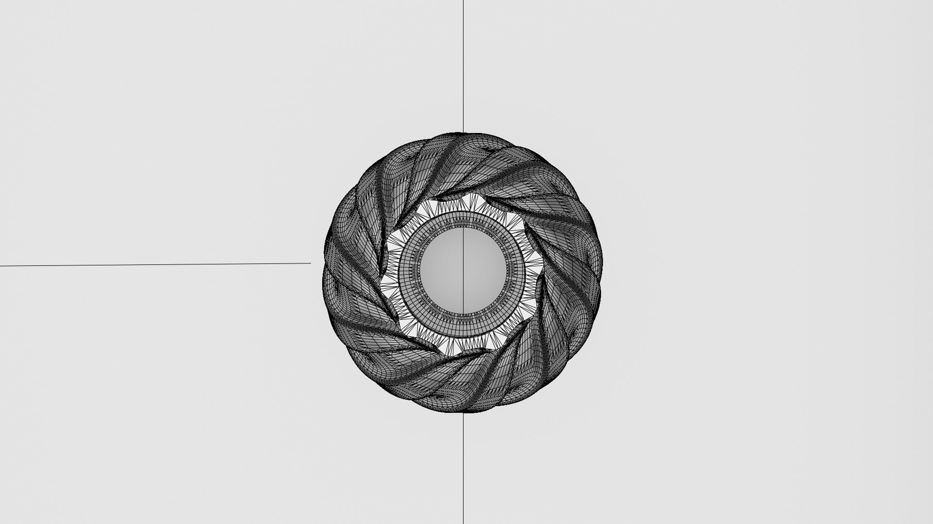 Twisted Wavy Six Vases 3D print model_37