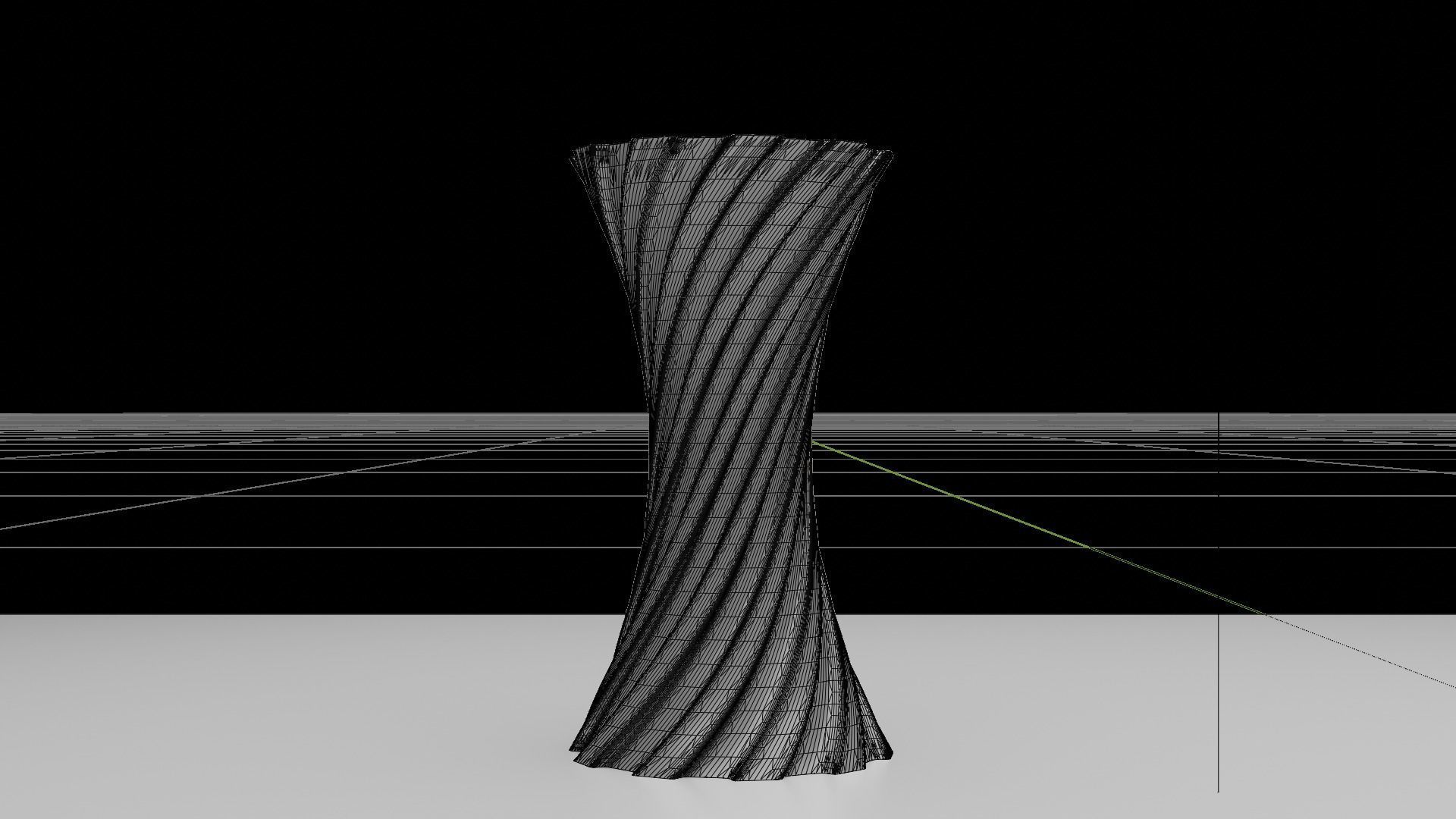 Twisted Wavy Six Vases 3D print model_45