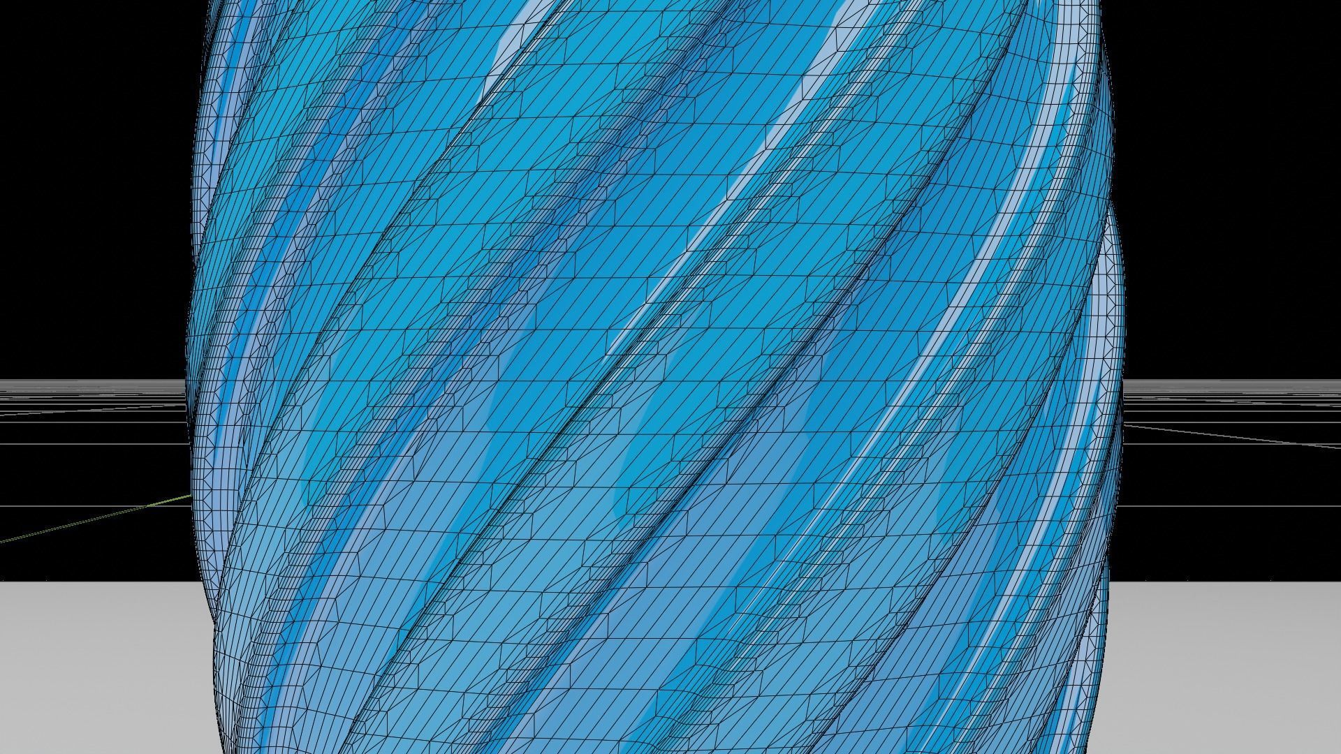 Twisted Wavy Six Vases 3D print model_83